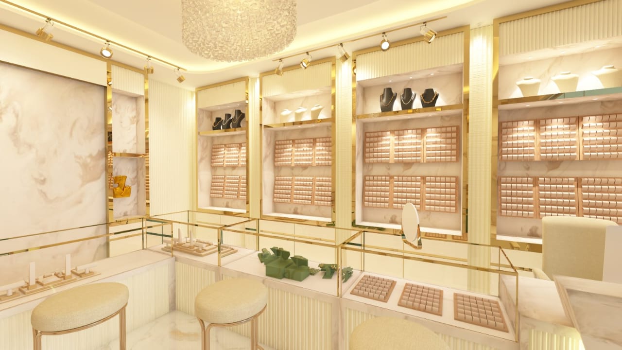 Majlis Alkanz Store Interior - Luxury Display
