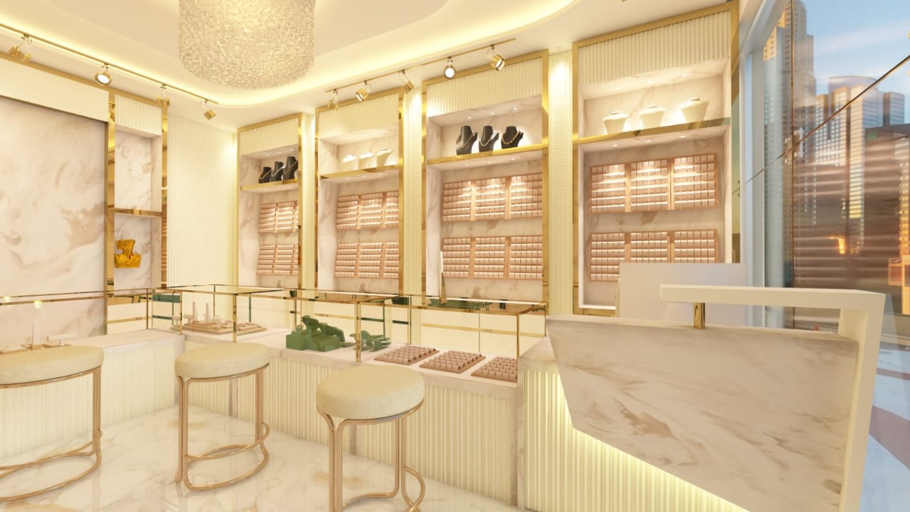 Majlis Alkanz Store Interior - Premium Showcase
